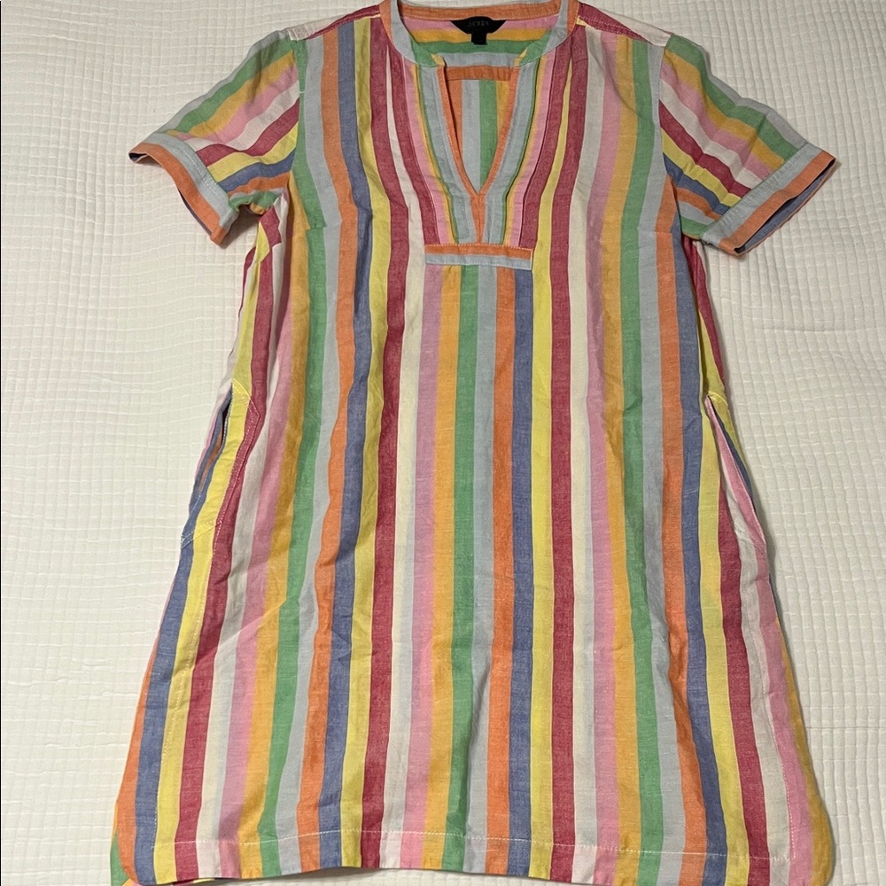 J. Crew Multicolor Striped Shirt